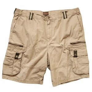 Boulder Creek Men's Size 44‎ BIG Ripstop Tan Cargo Shorts